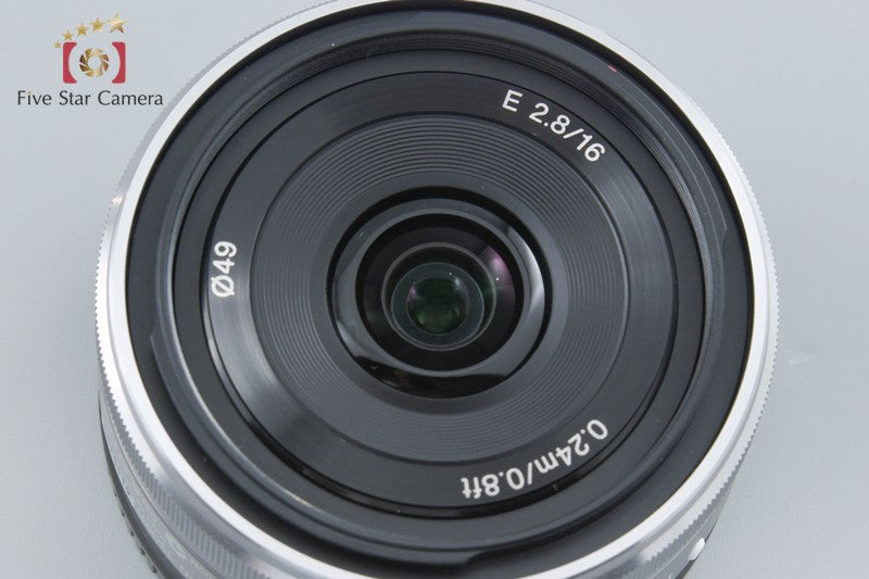 SONY E 16mm f/2.8 SEL16F28