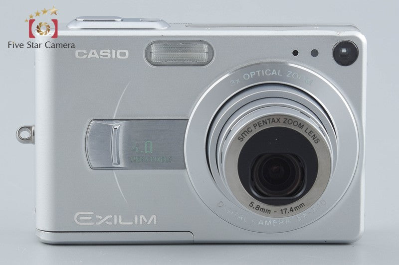 Casio EXILIM EX-Z40 Silver 4.0 MP Digital Camera