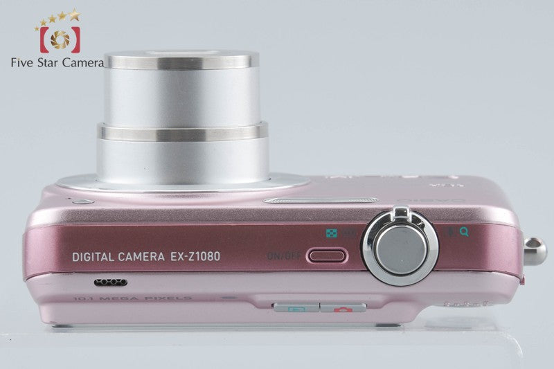 Casio EXILIM ZOOM EX-Z1080 Pink 10.1 MP Digital Camera