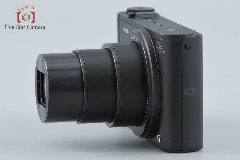 Sony Cyber-Shot DSC-WX350 Black 18.2 MP Digital Camera [Multiple Languages]