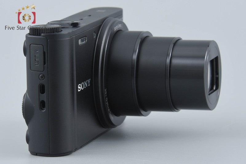 Sony Cyber-Shot DSC-WX350 Black 18.2 MP Digital Camera [Multiple Languages]