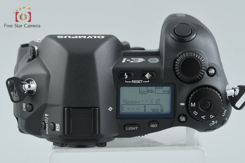"Shutter count 391" Olympus E-1 Black 5.1 MP Digital SLR Camera Body