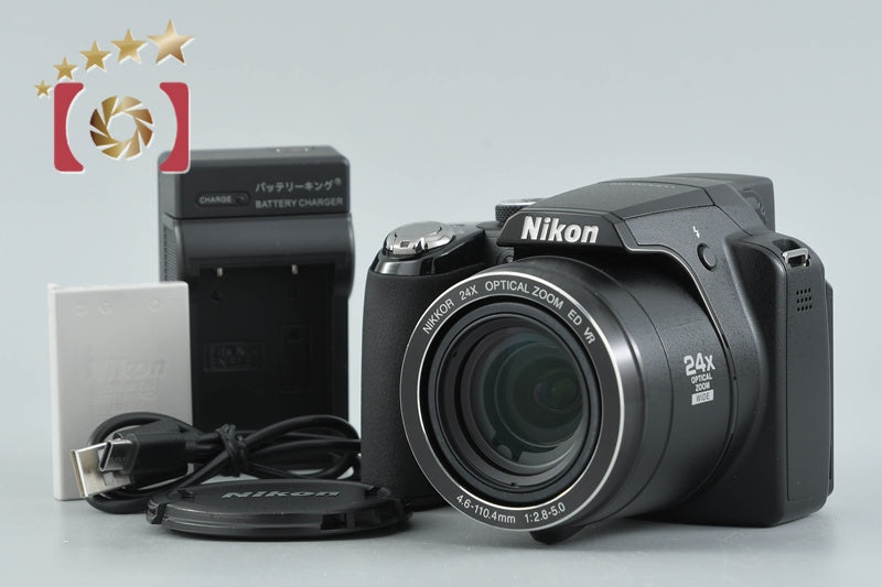 Nikon COOLPIX P90 Black 12.1 MP Digital Camera