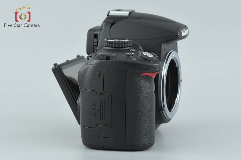"Shutter count 1,734" Nikon D5000 12.3 MP DSLR Camera Body