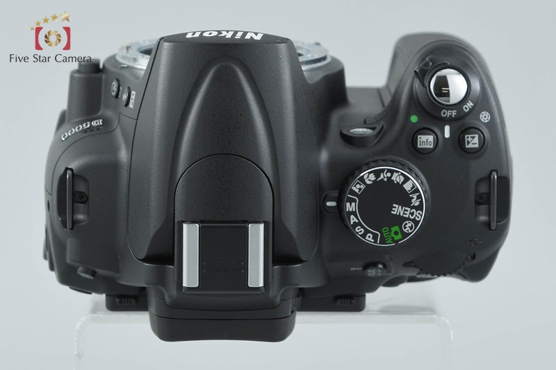 "Shutter count 1,734" Nikon D5000 12.3 MP DSLR Camera Body