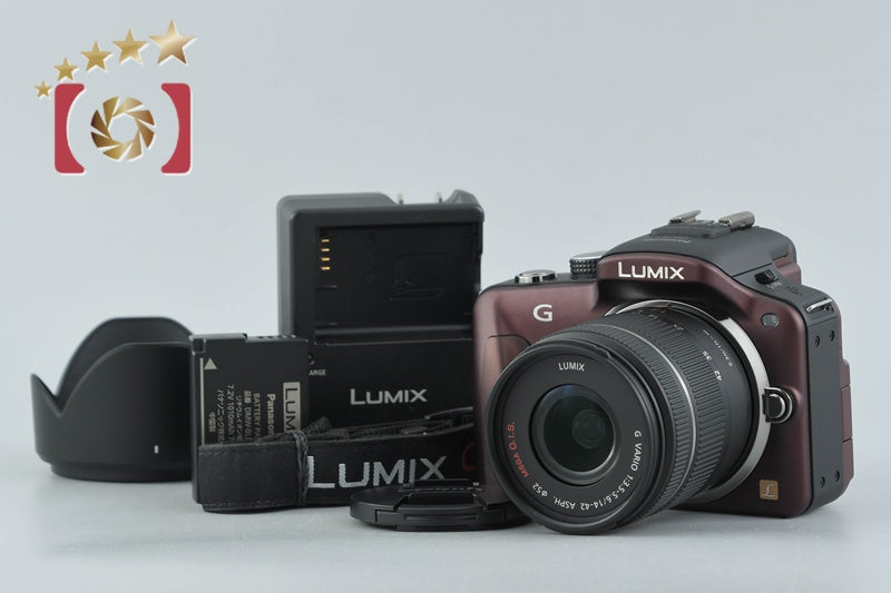 Panasonic LUMIX DMC-G3 Brown 16.0 MP 14-42 Lens [Japanese Language Only]