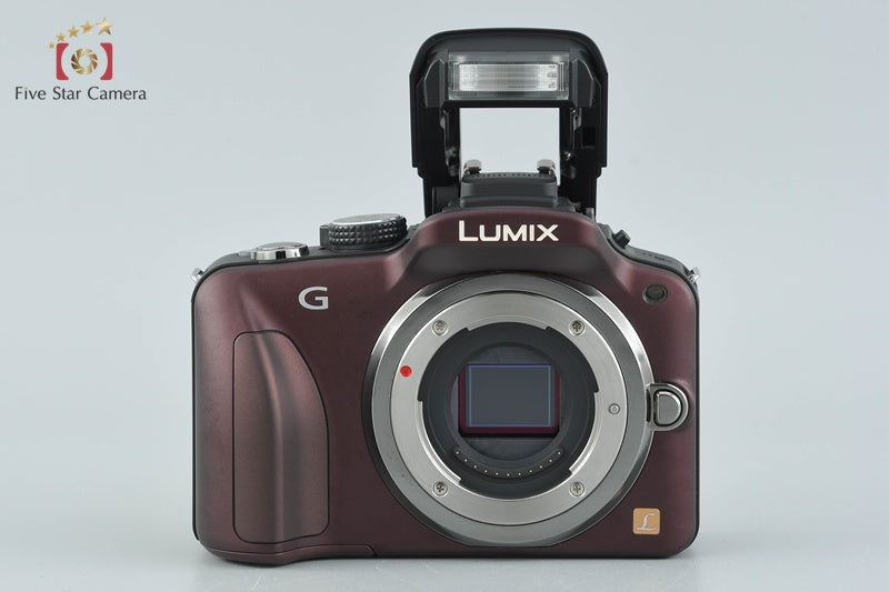 Panasonic LUMIX DMC-G3 Brown 16.0 MP 14-42 Lens [Japanese Language Only]