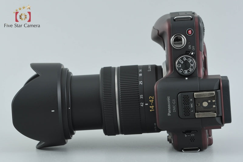 Panasonic LUMIX DMC-G3 Brown 16.0 MP 14-42 Lens [Japanese Language Only]