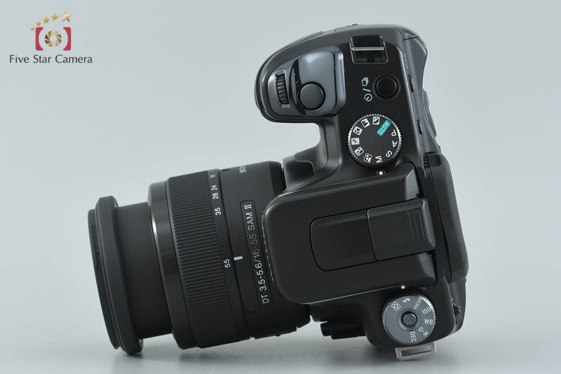 SONY α100 DSLR-A100 Black 10.2 MP DT 18-55 Lens [Japanese Language Only]