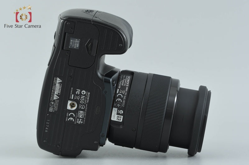 SONY α100 DSLR-A100 Black 10.2 MP DT 18-55 Lens [Japanese Language Only]