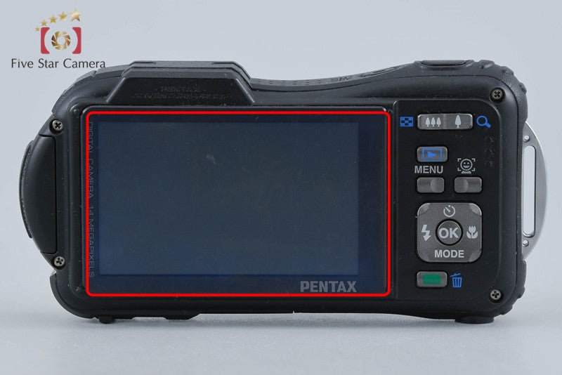 Ricoh Pentax Optio WG-1 GPS Shiny Orange 14.0 MP Waterproof Action Camera