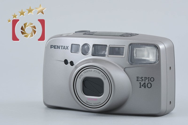 Pentax ESPIO 140 Silver 35mm Point & Shoot Film Camera