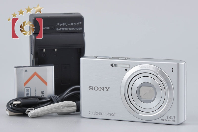 Sony Cyber-Shot DSC-W610 Silver 14.1 MP Digital Camera [Japanese Language Only]