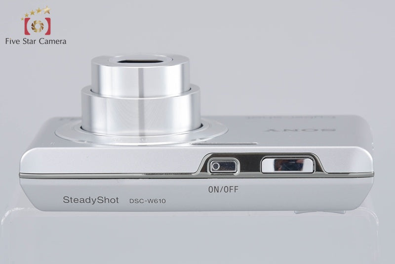Sony Cyber-Shot DSC-W610 Silver 14.1 MP Digital Camera [Japanese Language Only]