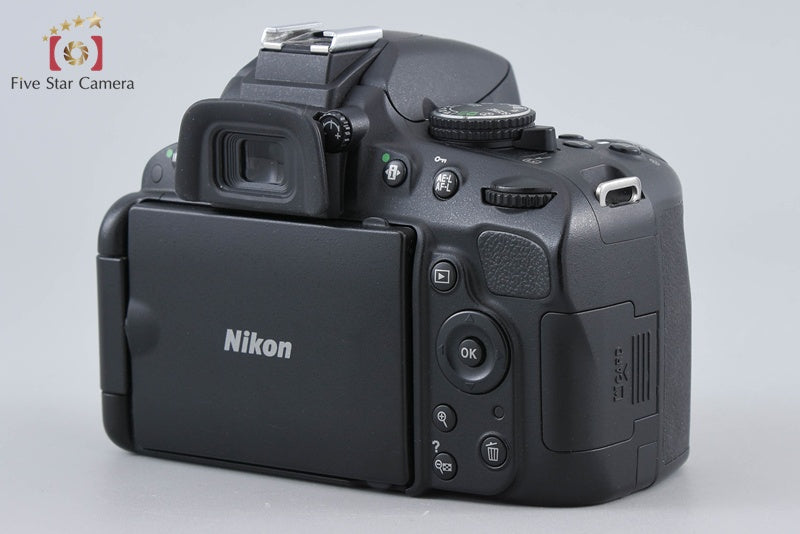 "Shutter count 5,175" Nikon D5100 16.2 MP DSLR AF-S DX 18-55 G ED Lens