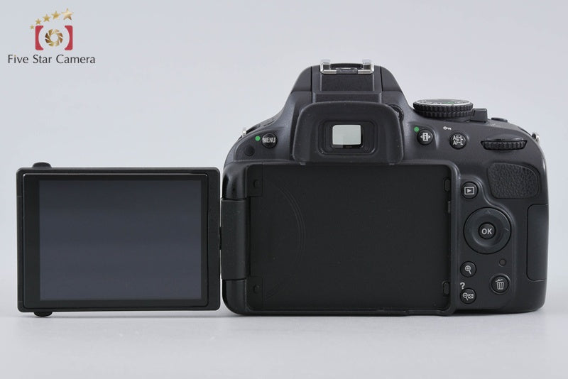 "Shutter count 5,175" Nikon D5100 16.2 MP DSLR AF-S DX 18-55 G ED Lens
