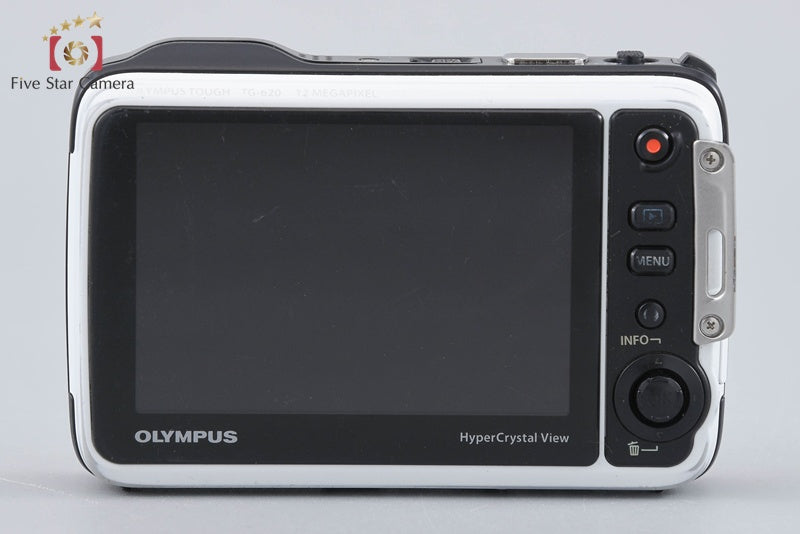 Olympus Tough TG-620 White 12.0 MP 5m Waterproof Digital Camera
