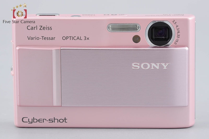 SONY Cyber-shot DSC-T10 Pink 7.2 MP Digital Camera [Japanese Language Only]
