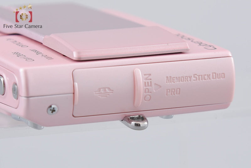 SONY Cyber-shot DSC-T10 Pink 7.2 MP Digital Camera [Japanese Language Only]
