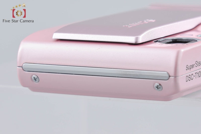 SONY Cyber-shot DSC-T10 Pink 7.2 MP Digital Camera [Japanese Language Only]