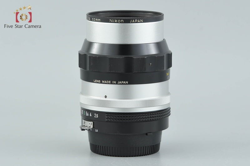 Nikon NIKKOR-P Auto 105mm f/2.5 Ai Converted Lens