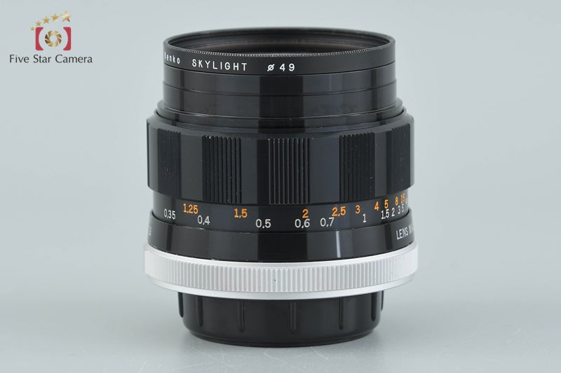 OLYMPUS G.ZUIKO AUTO-W 35mm f/2.8 M42 Mount Lens