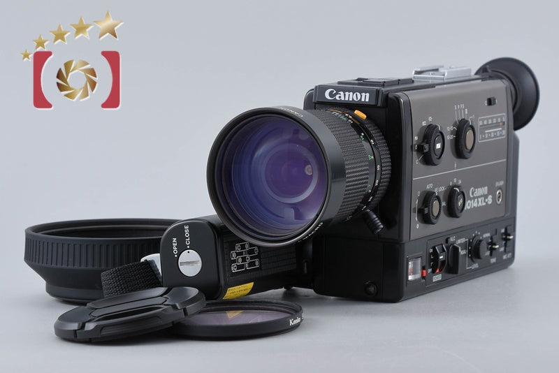 Canon 1014XL-S C-8 6.5-65mm f/1.4 MACRO 8mm Film Movie Camera