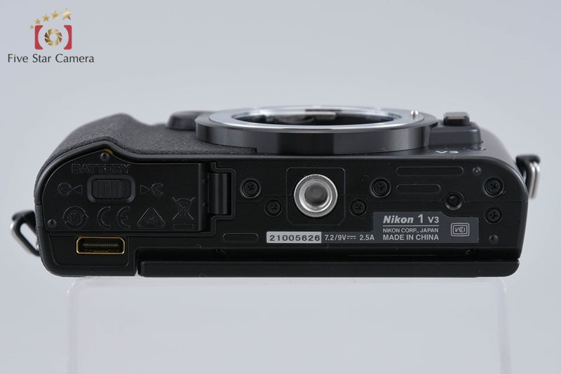 "Shutter count 2,237" Nikon 1 V3 Black 18.4 MP Digital Camera