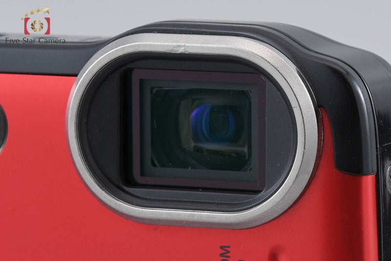 "Shutter count 936" Olympus STYLUS TG-625 Tough Red 12.0 MP Digital Camera