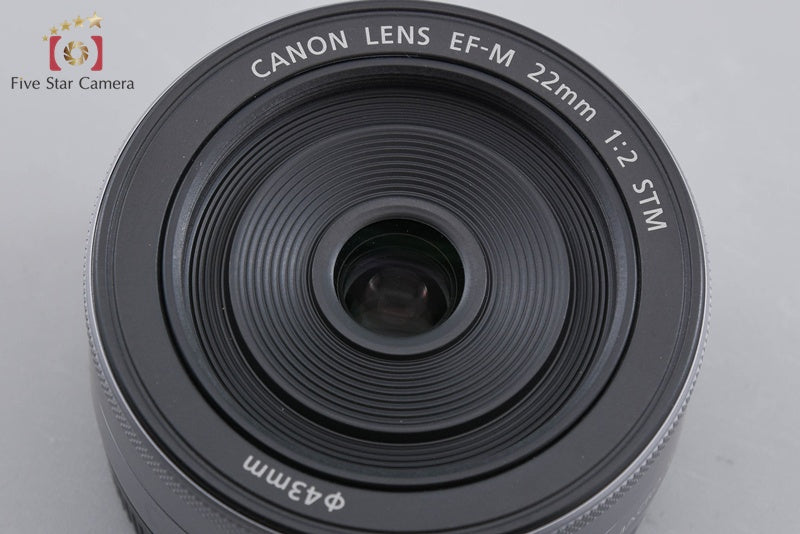 Canon EF-M 22mm f/2 STM Silver