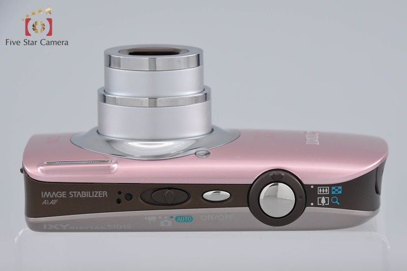 Canon IXY Digital 510 IS Pink 12.1 MP Digital Camera