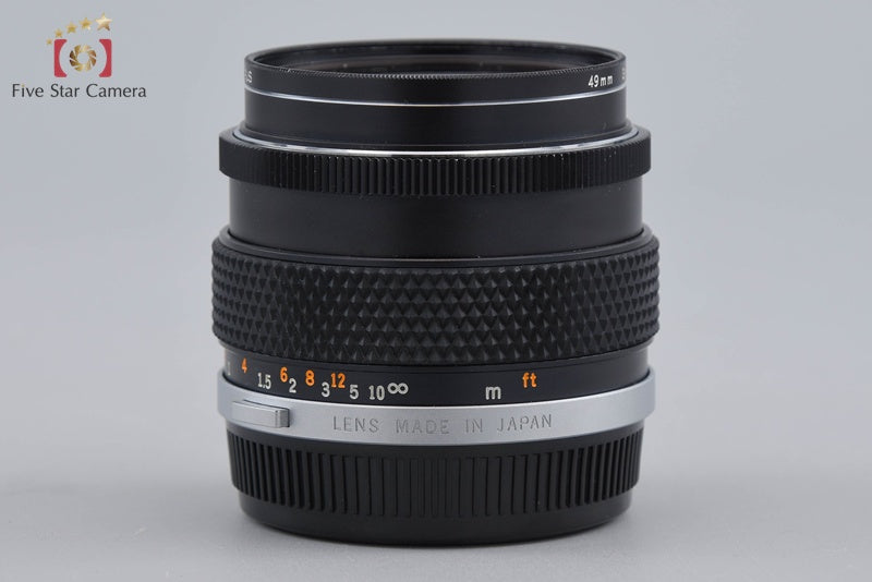 Olympus G.ZUIKO AUTO-S 50mm f/1.4