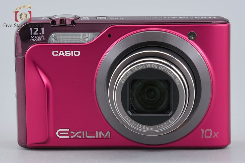 Casio EXILIM EX-H10 Pink 12.1 MP Digital Camera