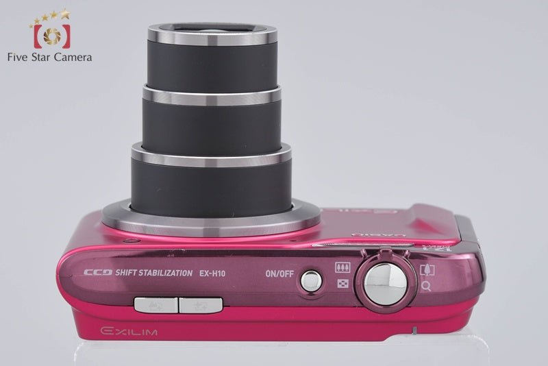 Casio EXILIM EX-H10 Pink 12.1 MP Digital Camera