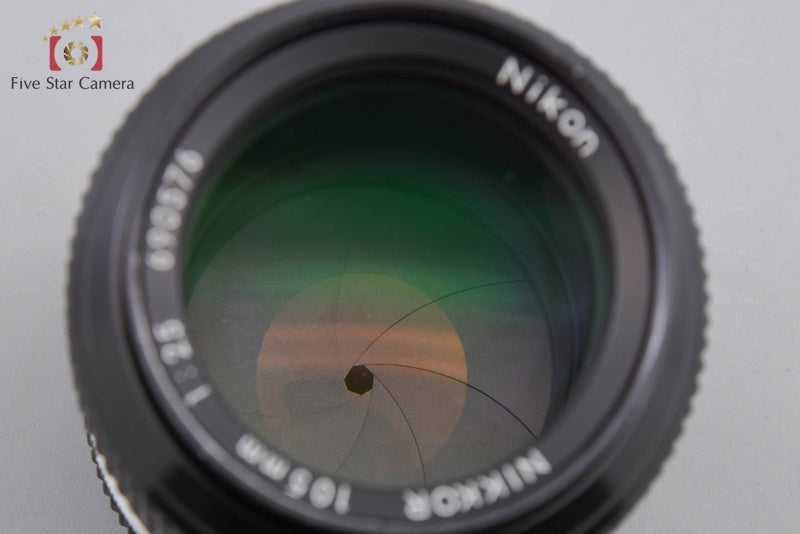Nikon New NIKKOR 105mm f/2.5 Non Ai Lens