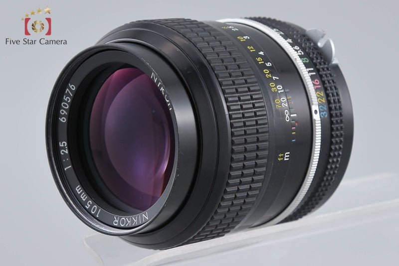 Nikon New NIKKOR 105mm f/2.5 Non Ai Lens