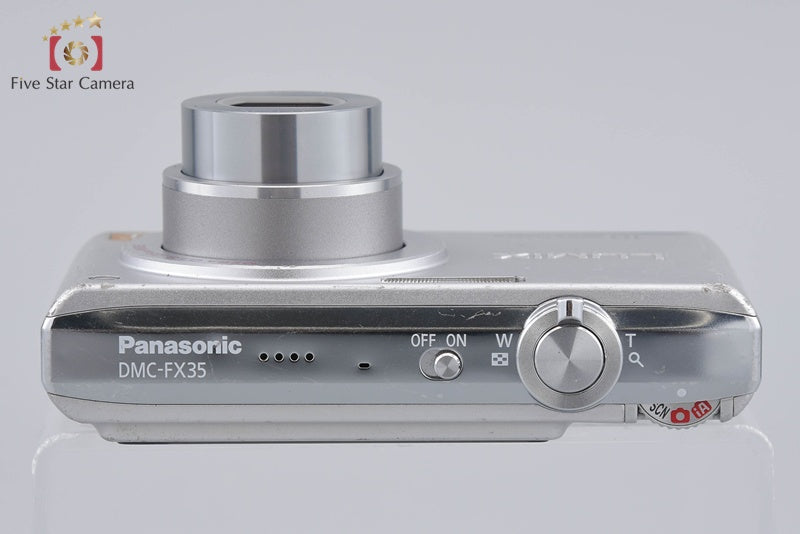 Panasonic LUMIX DMC-FX35 Silver 10.1 MP Digital Camera [Japanese Language Only]