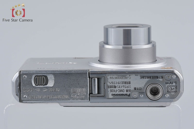 Panasonic LUMIX DMC-FX35 Silver 10.1 MP Digital Camera [Japanese Language Only]