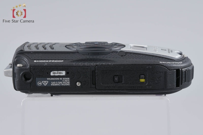 "Count 51" Ricoh PENTAX WG-5 GPS Gunmetal 16.0 MP Waterproof Action Camera