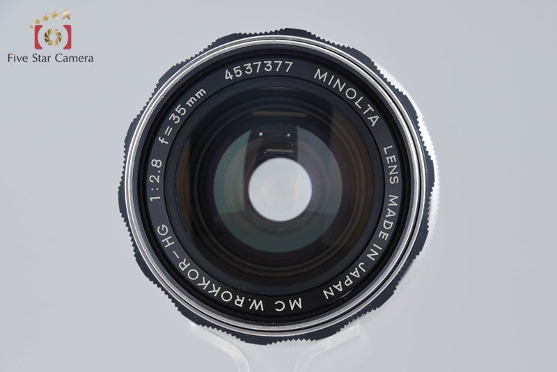 Minolta MC W.ROKKOR-HG 35mm f/2.8