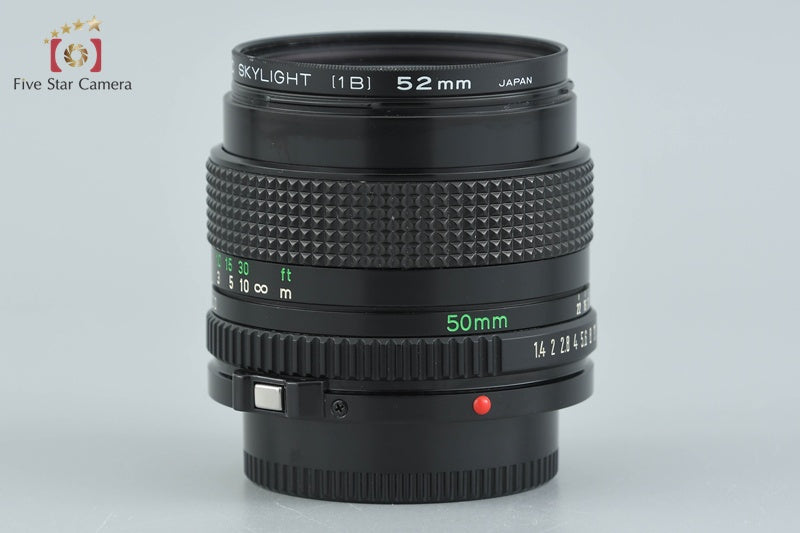 Canon New FD 50mm f/1.4