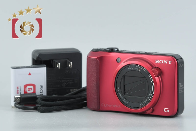 SONY Cyber-Shot DSC-HX10V Red 18.2 MP Digital Camera [Japanese Language Only]