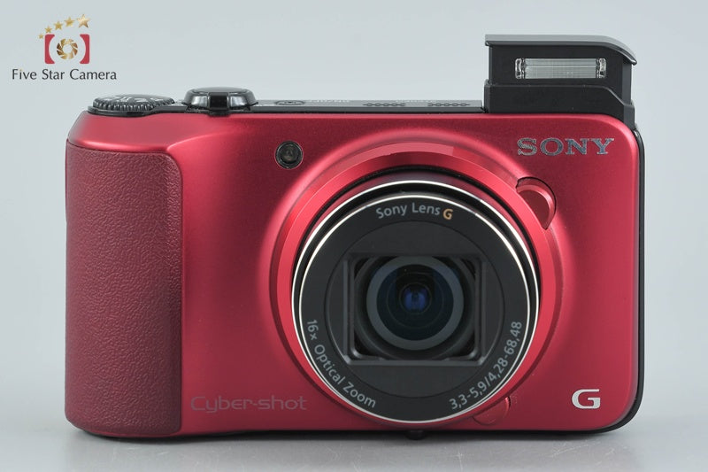 SONY Cyber-Shot DSC-HX10V Red 18.2 MP Digital Camera [Japanese Language Only]