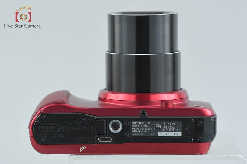 SONY Cyber-Shot DSC-HX10V Red 18.2 MP Digital Camera [Japanese Language Only]