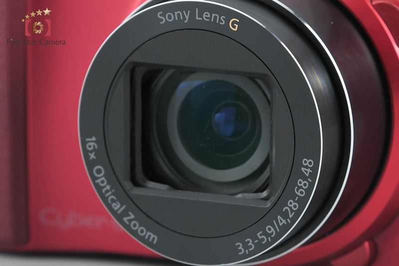 SONY Cyber-Shot DSC-HX10V Red 18.2 MP Digital Camera [Japanese Language Only]