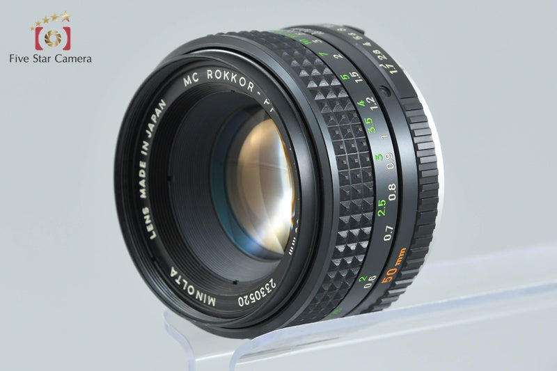 MINOLTA MC ROKKOR-PF 50mm f/1.7