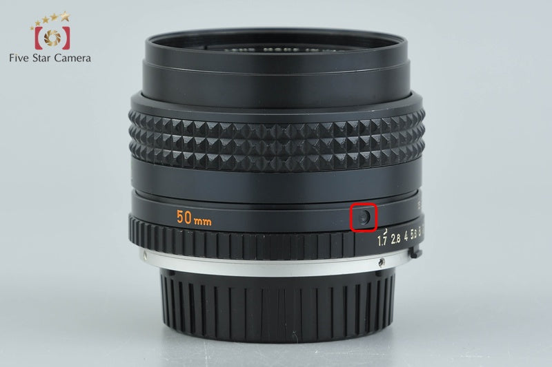 MINOLTA MC ROKKOR-PF 50mm f/1.7