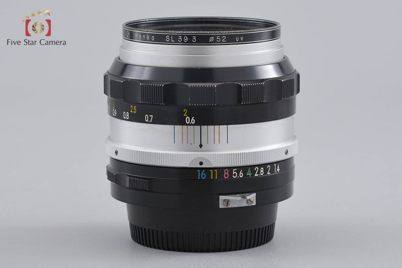 Nikon NIKKOR-S Auto 50mm f/1.4 Non Ai Lens