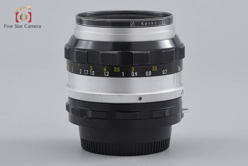Nikon NIKKOR-S Auto 50mm f/1.4 Non Ai Lens