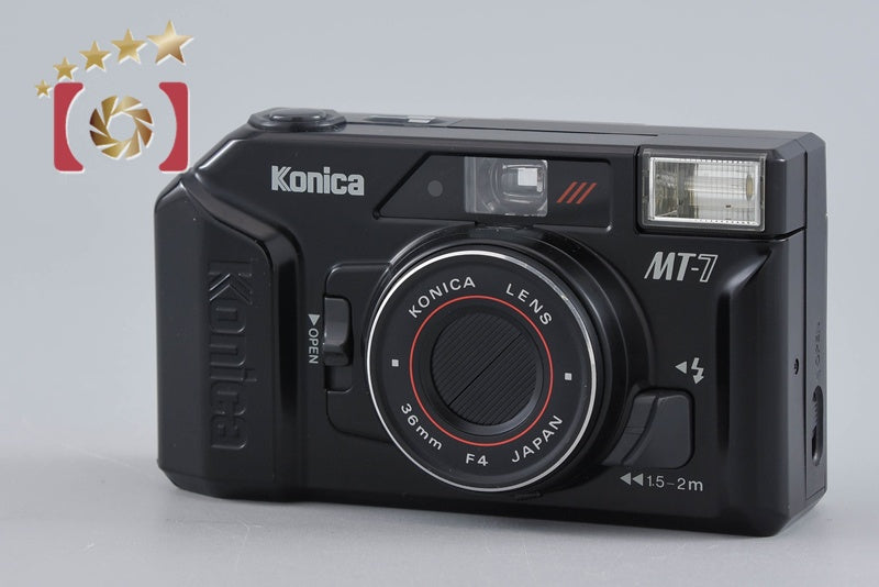 Konica MT-7 Black 35mm Point & Shoot Film Camera